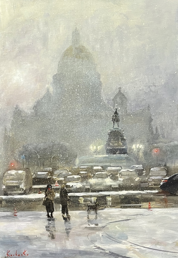 Исаакиевский собор в живописи, Санкт-Петербурга в живописи